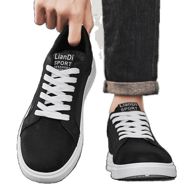 Men's Shoes Low-top Casual Leather Sneakers