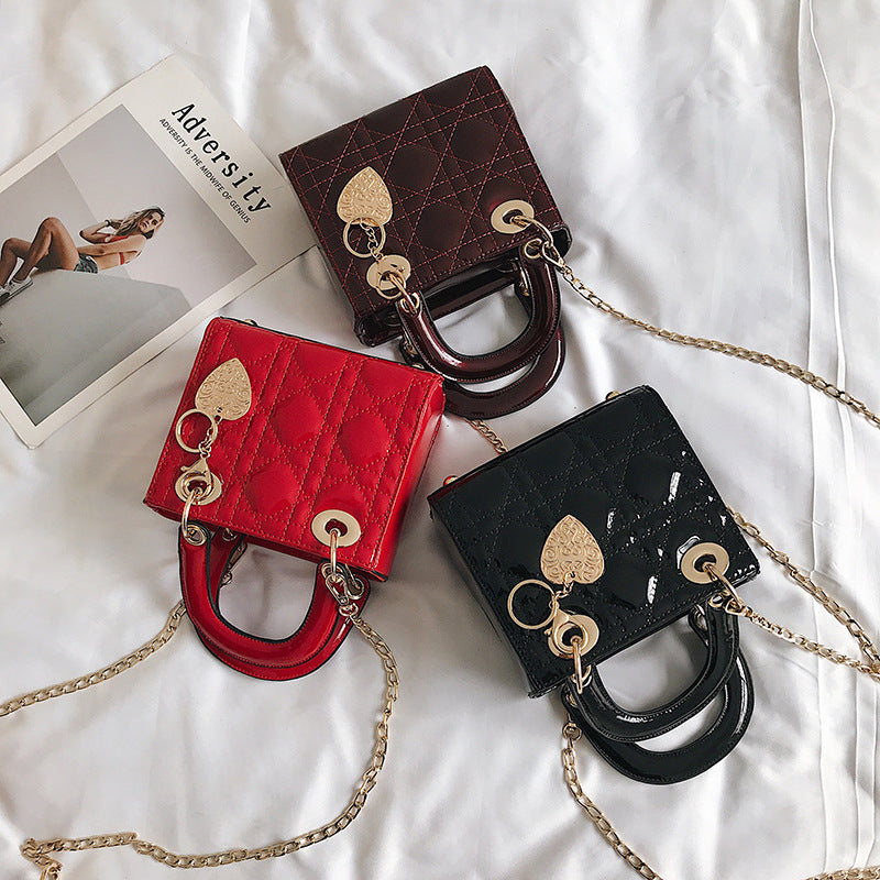 Lingge chain small square package